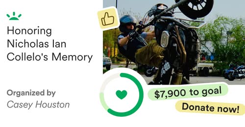 GoFundMe, Nicholas Collelo Obituary, Death: Tragic Plainfield Crash Claims Life of 24-Year-Old Dirt Bike Rider Following Collision with Jeep