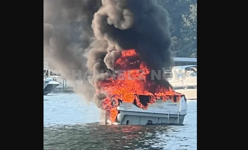 Lake Lanier Boat Explosion on July 4 Injures Five Near Margaritaville: Pediatric Patient Airlifted, Cause Under Investigation as Georgia Officials Probe Holiday Weekend Tragedy
