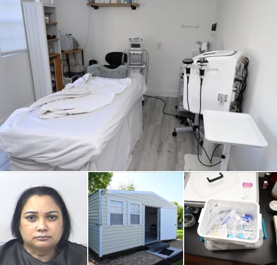Florida Woman Rosa Mena, 50, Arrested for Allegedly Operating Unlicensed Backyard Med Spa from Shed in Port St. Lucie; Accused of Causing Facial Paralysis with Fake Botox Treatments and Facing Felony Charges for Aggravated Battery and Practicing Medicine Without a License