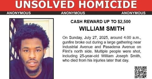William Joseph Smith Identified as Victim Killed in Flint Mass Shooting at Van Club; Four Others in Critical Condition