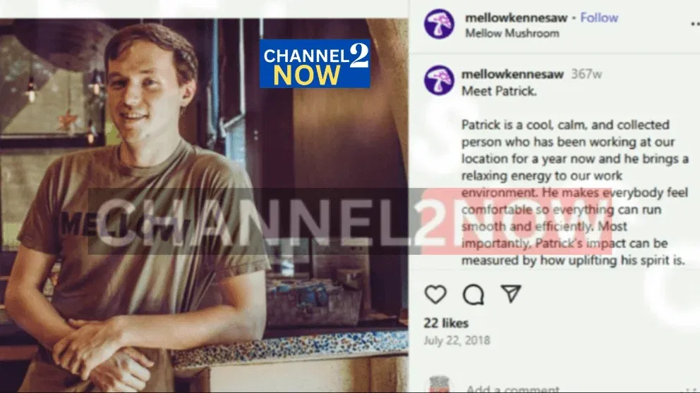 Mellow Mushroom Kennesaw Deletes 2018 Social Media Post Featuring CDC Shooting Suspect Patrick Joseph White